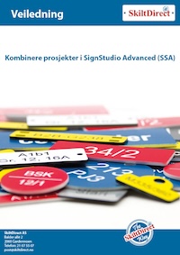 Kombinere flere designprosjekter