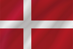 Danmark flagg