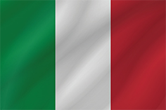Italia flagg